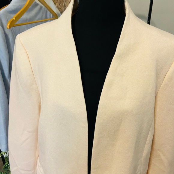 Soft Pink Long Coat - Picture 2 of 5